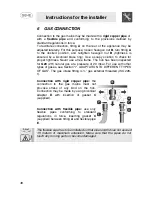 Preview for 10 page of Smeg SE63EB3 Instructions For Use Manual