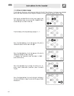 Предварительный просмотр 25 страницы Smeg SE640ID1 Instruction Manual