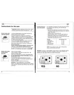 Preview for 8 page of Smeg SE76EB/1 Instructions For Use Manual