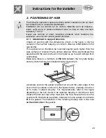 Предварительный просмотр 4 страницы Smeg SE97CXG Instructions For Use Manual