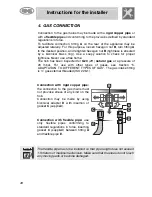 Предварительный просмотр 7 страницы Smeg SE97CXG Instructions For Use Manual