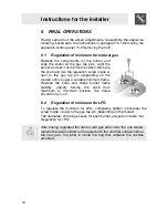 Preview for 12 page of Smeg SER63LPG Instruction Manual