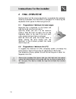 Preview for 12 page of Smeg SER63LPG3 Instruction Manual