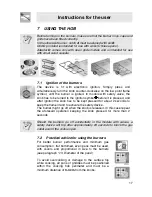 Preview for 15 page of Smeg SER63LPG3 Instruction Manual