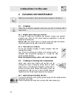 Preview for 18 page of Smeg SER63LPG3 Instruction Manual