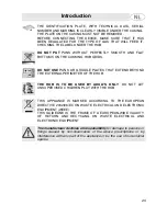 Preview for 3 page of Smeg SER64XGNL Instructions For Use Manual