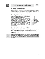 Preview for 13 page of Smeg SER64XGNL Instructions For Use Manual