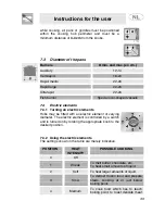 Preview for 17 page of Smeg SER64XGNL Instructions For Use Manual