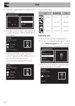 Preview for 22 page of Smeg SF130B Manual