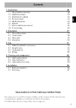 Preview for 1 page of Smeg SF4101MN1 Manual