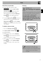 Preview for 21 page of Smeg SF4101MN1 Manual