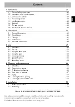 Preview for 1 page of Smeg SF4309MXK Manual