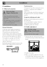 Preview for 20 page of Smeg SF468 Manual