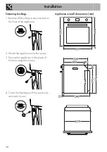 Preview for 22 page of Smeg SF468 Manual