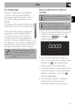 Preview for 21 page of Smeg SF4920MCB Manual