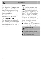 Preview for 6 page of Smeg SF64M3DN Manual