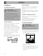 Preview for 42 page of Smeg SFA106N Original Instructions Manual