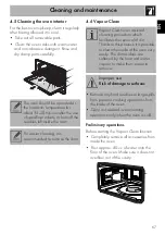 Preview for 65 page of Smeg SFA4140VC1 Manual