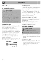 Preview for 76 page of Smeg SFA4140VC1 Manual