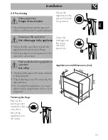 Предварительный просмотр 31 страницы Smeg SFA4390MX User Manual