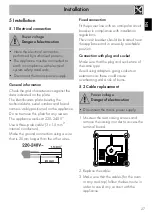 Preview for 25 page of Smeg SFA579X2 Original Instructions Manual