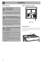 Preview for 26 page of Smeg SFA579X2 Original Instructions Manual