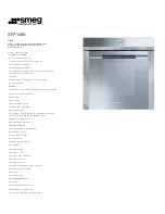 Предварительный просмотр 1 страницы Smeg SFP140E Instruction