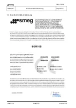 Preview for 20 page of Smeg SGR10S Operating Instructions Manual