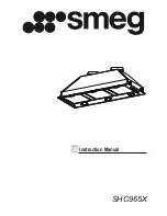 Smeg SHC965X Instruction Manual preview