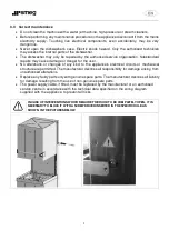 Предварительный просмотр 9 страницы Smeg SHR+ Translation Of The Original Instructions