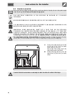 Предварительный просмотр 18 страницы Smeg SI0644X Manual