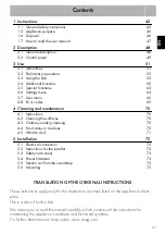 Preview for 1 page of Smeg SI1M4744D Translation Of The Original Instructions