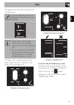 Предварительный просмотр 19 страницы Smeg SI1M4954D Manual