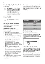 Preview for 8 page of Smeg SI1M7633B User Manual