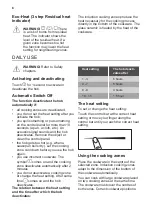 Preview for 8 page of Smeg SI2M7643FX User Manual