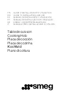 Preview for 1 page of Smeg SI4631CB Manual To Installation And Use