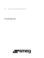 Preview for 1 page of Smeg SI4641CB Manual To Installation And Use