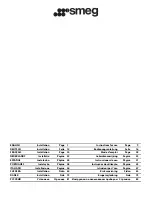 Preview for 3 page of Smeg SI5633 Instructions For Use Manual