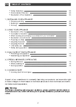 Preview for 2 page of Smeg SIM61B Manual To Installation And Use