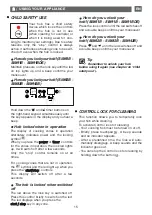 Preview for 15 page of Smeg SIM82B Manual To Installation And Use