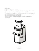 Preview for 2 page of Smeg SJF01 Instruction Manual