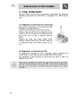 Preview for 12 page of Smeg SLRV596X1 Instruction Manual