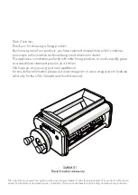 Preview for 1 page of Smeg SMRM01 Manual