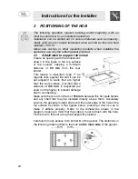 Preview for 4 page of Smeg SNL574GH Instructions For Use Manual