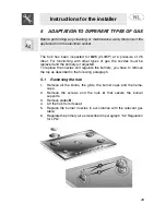 Preview for 9 page of Smeg SNL574GH Instructions For Use Manual