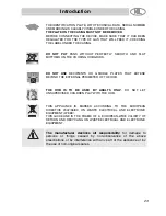 Preview for 3 page of Smeg SNL60SX3 Instruction Manual