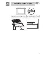 Preview for 5 page of Smeg SNL60SX3 Instruction Manual