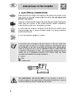 Предварительный просмотр 6 страницы Smeg SNL60SX3 Instruction Manual