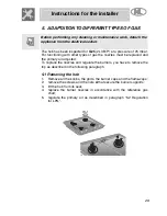 Предварительный просмотр 9 страницы Smeg SNL60SX3 Instruction Manual