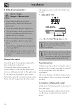 Preview for 34 page of Smeg SNL61MA9 User Manual